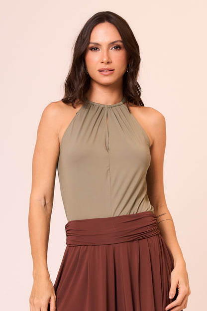 Blusa Feminina Decote 2 em 1 Elegante Diva