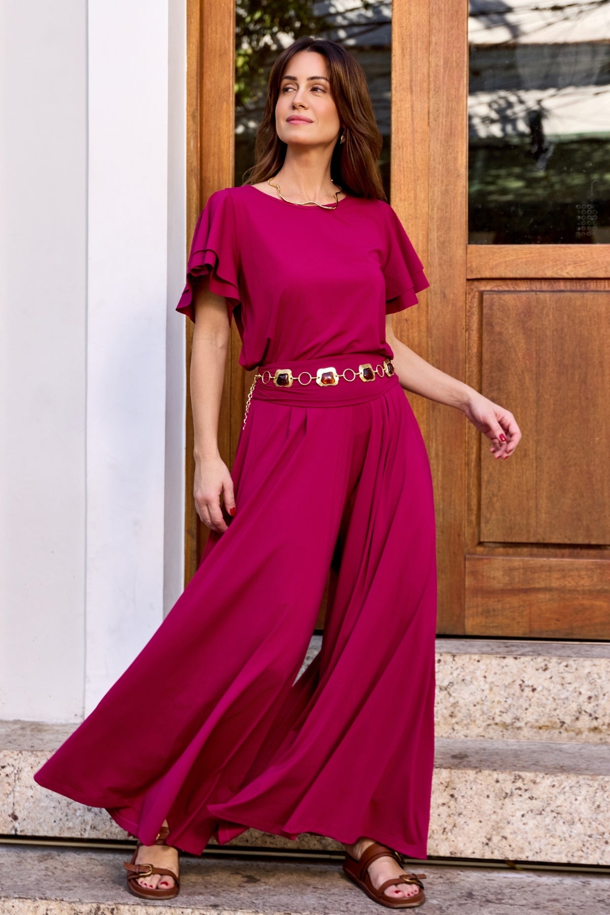 Calça Pantalona Elegante LOHA