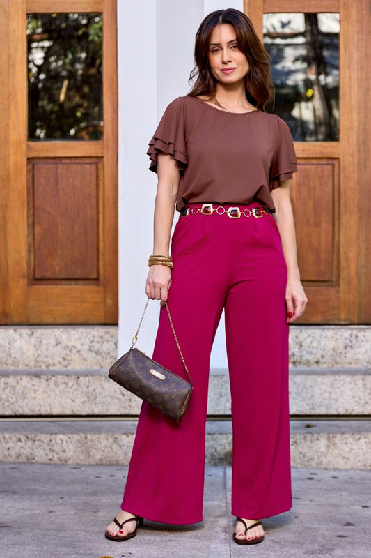 Calça Alfaiataria Inteligente • Chanel Julia Loha