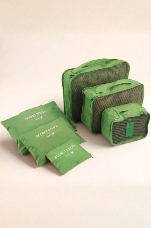 Kit Organizador Mala de Viagem 6 Peças