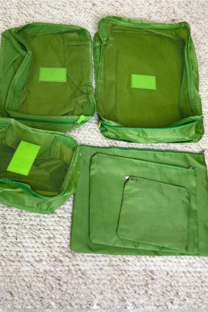 Kit Organizador Mala de Viagem 6 Peças