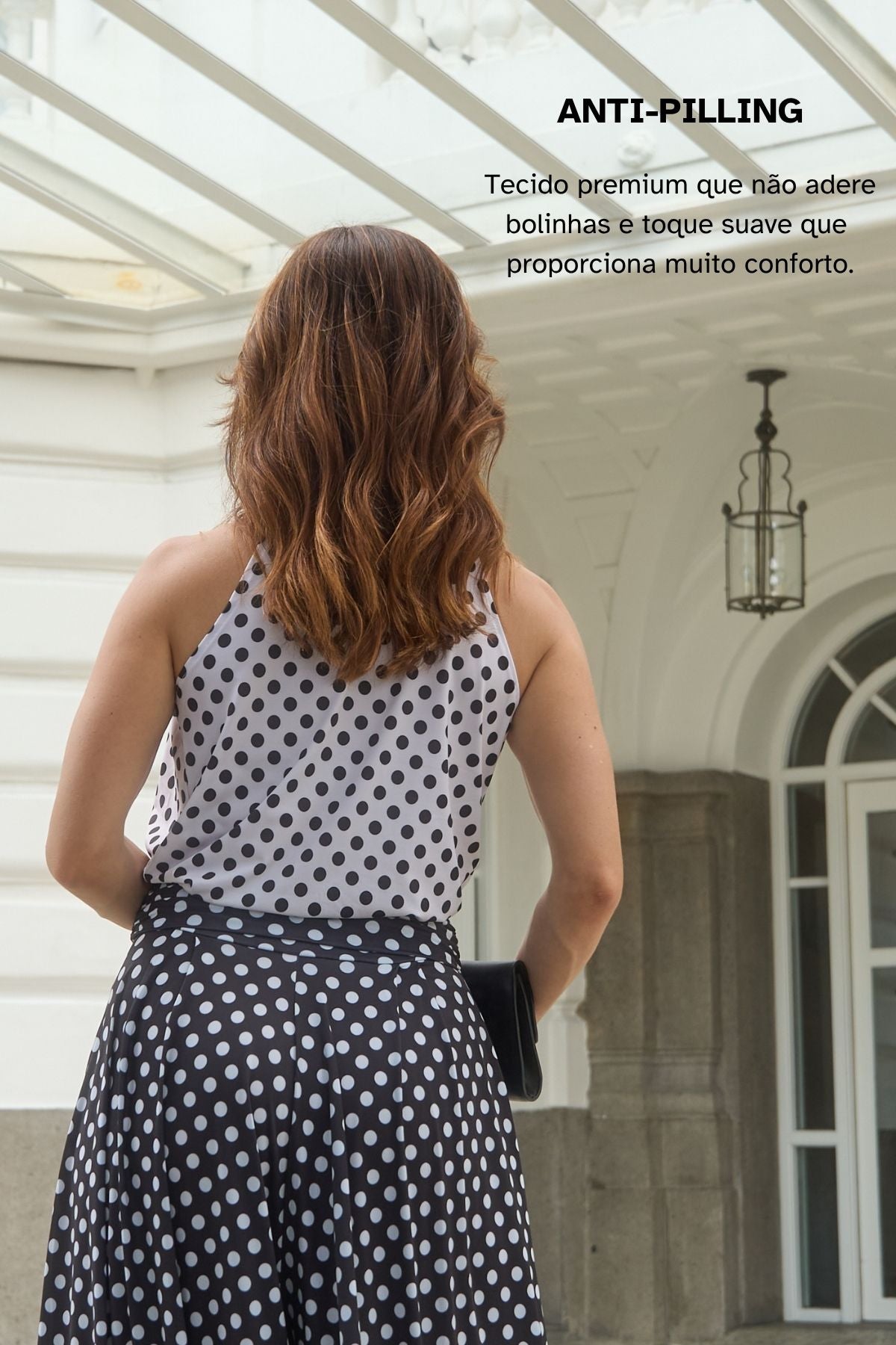 Blusa Feminina Decote em V Eva •