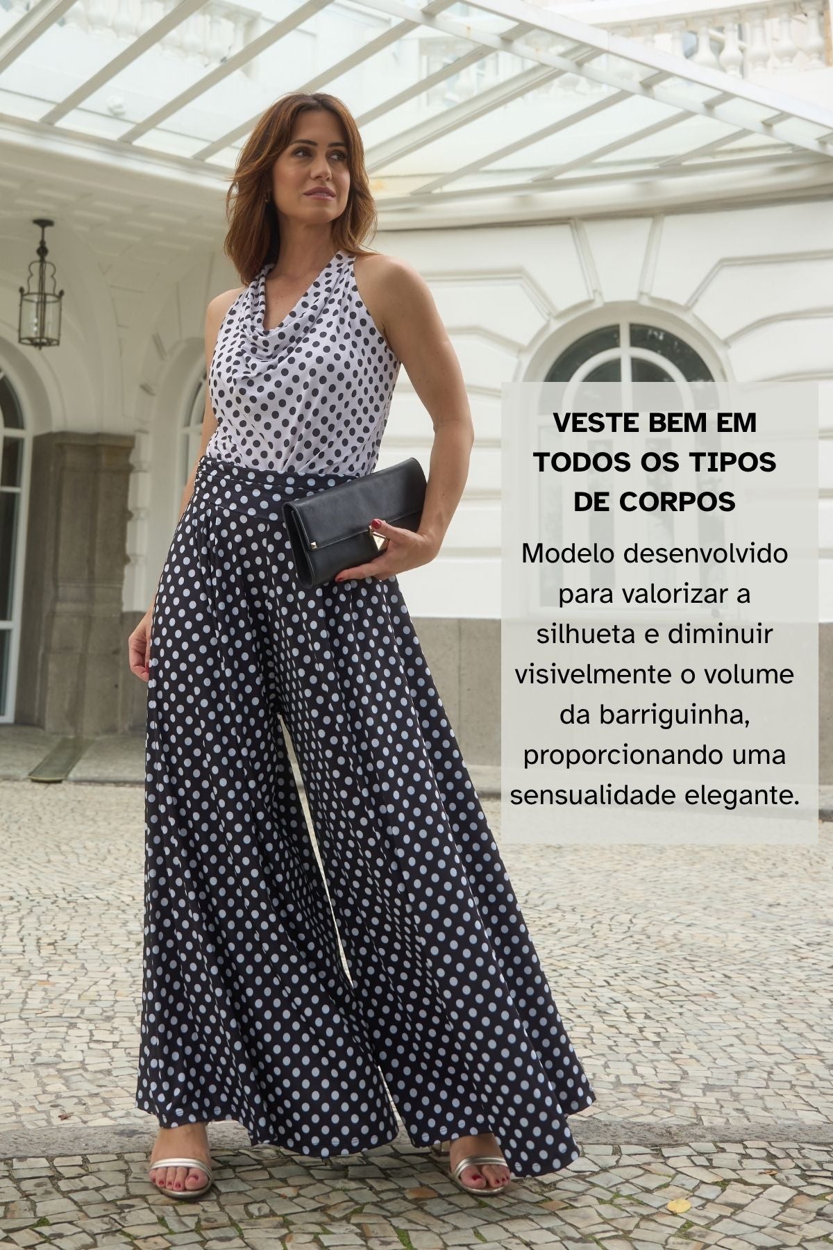 Blusa Feminina Decote em V Eva •
