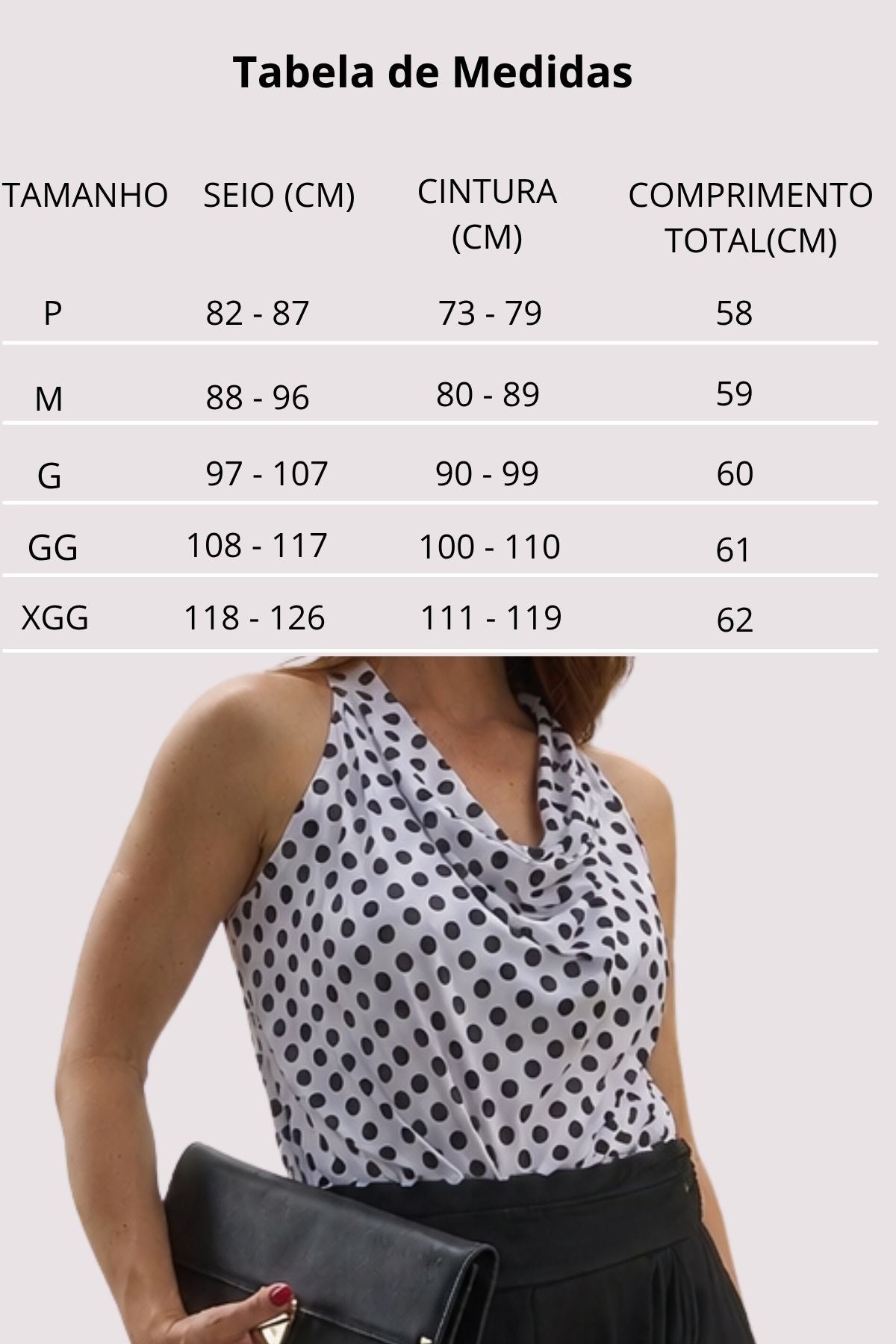 Blusa Feminina Decote em V Eva •