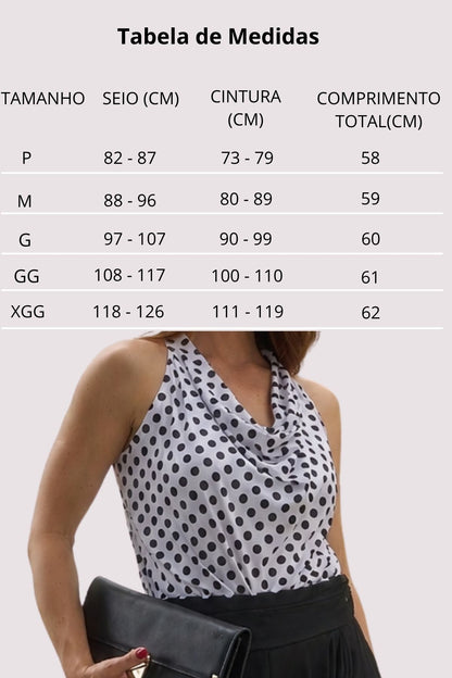 Blusa Feminina Decote em V Eva •